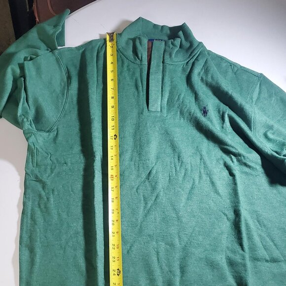 POLO Ralph Lauren Luxury Quarter Zip Cotton Pullover NWT sz XL - Picture 13 of 16